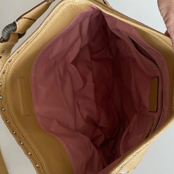 Cole Haan Tan Leather Shoulder Bag - Picture 8 of 8